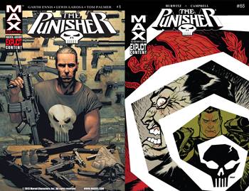 The Punisher Vol.6 #1-65 + Frank Castle MAX #66-75 + Annual (2004-2009) Complete