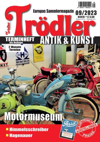 Cover: Trödler Magazin Das Orginal No 09 September 2023