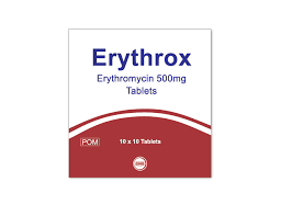 Erythromycin Tabs 500Mg 100`S