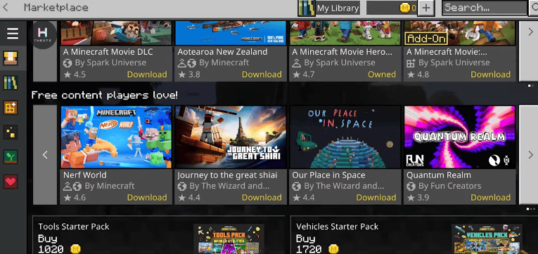 Minecraft Exploration