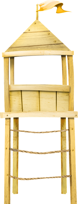 emeto_summer playground_tower_orangeflag