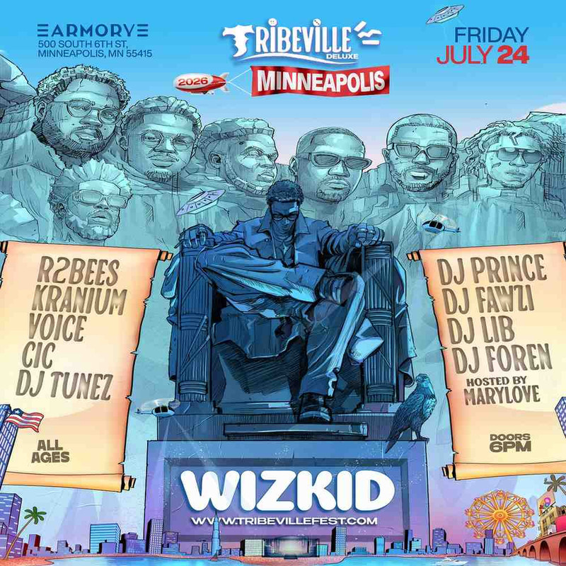 Tribeville Deluxe Festival Poster