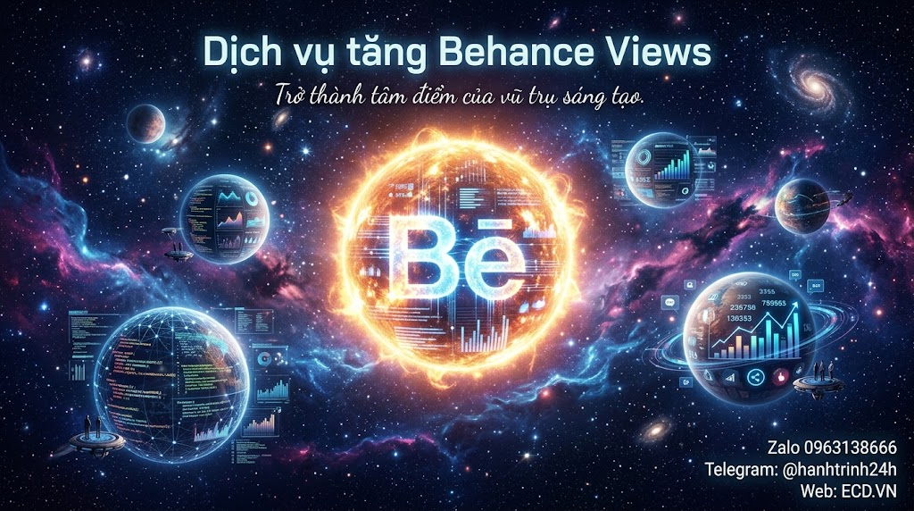 dịch vụ tăng behance views top tăng tương tác