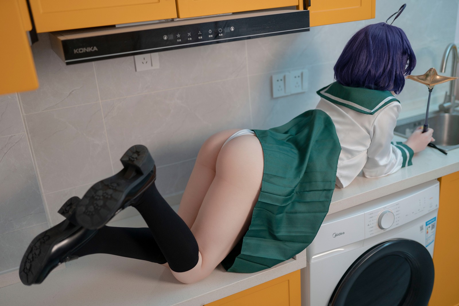 Bangni邦尼 – 憧憬成为魔法少女 柊舞缇娜 Cosplay 写真集（88P-5V-926MB）插图8