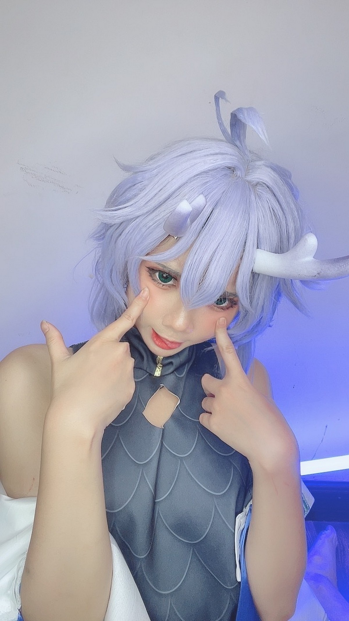 PoppaChan Bailu Cosplay Deluxe (Honkai Star Rail) – 155 Photos 12 Videos 459MB插图2