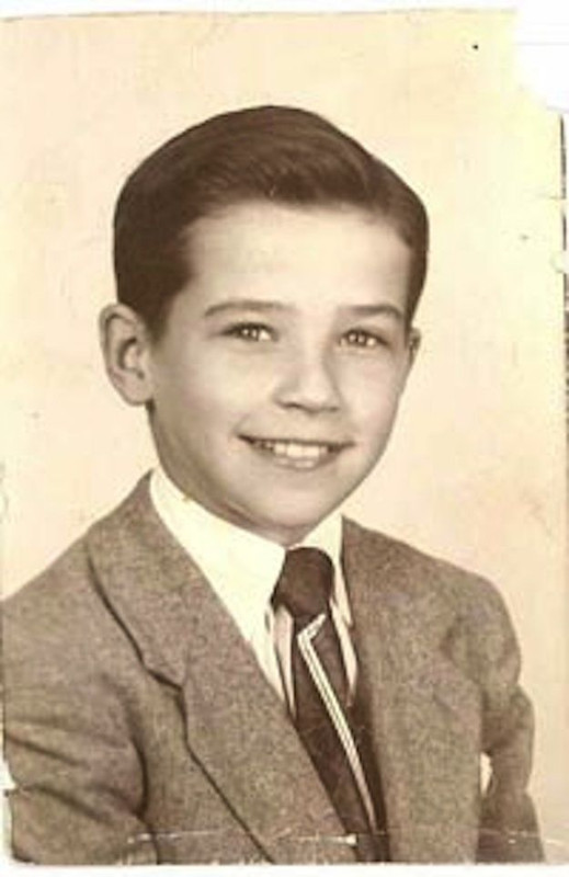Joe Biden in his childhood