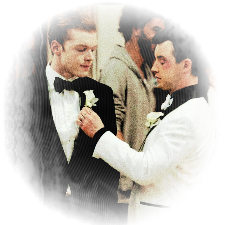 i cry when i watch their wedding scene