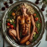 Garden wedding wom served Blonde 0 64