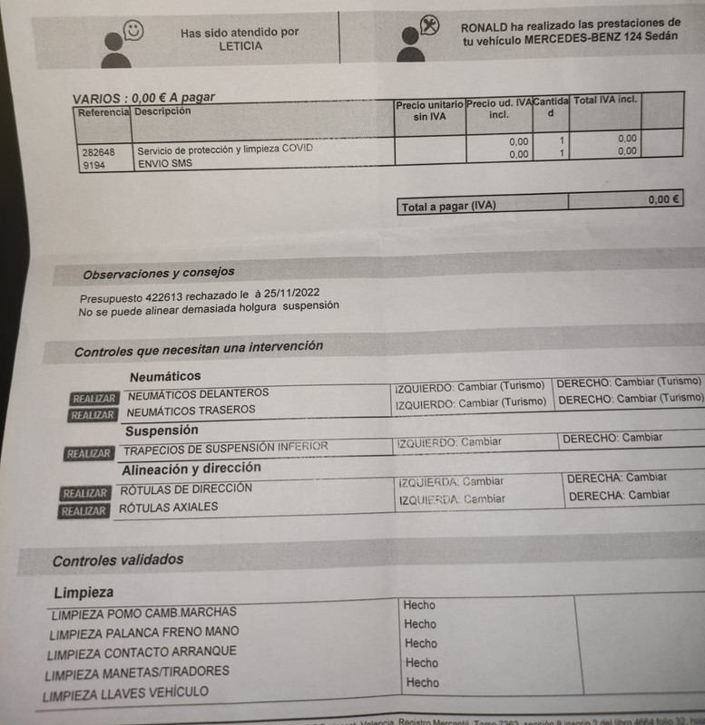 Mi coche se va a la derecha en recta