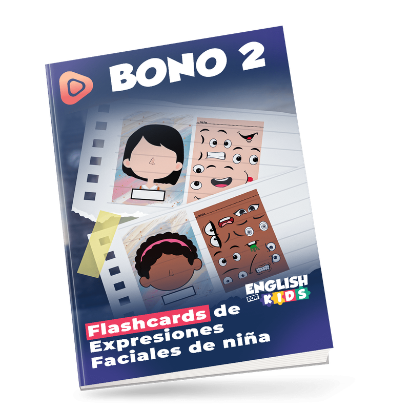 Flashcards Emociones Niña