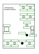 Throttle console blank