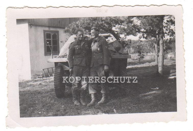 Fotos Schützen - Panzer Sonder KFZ 251 Tarnanstr