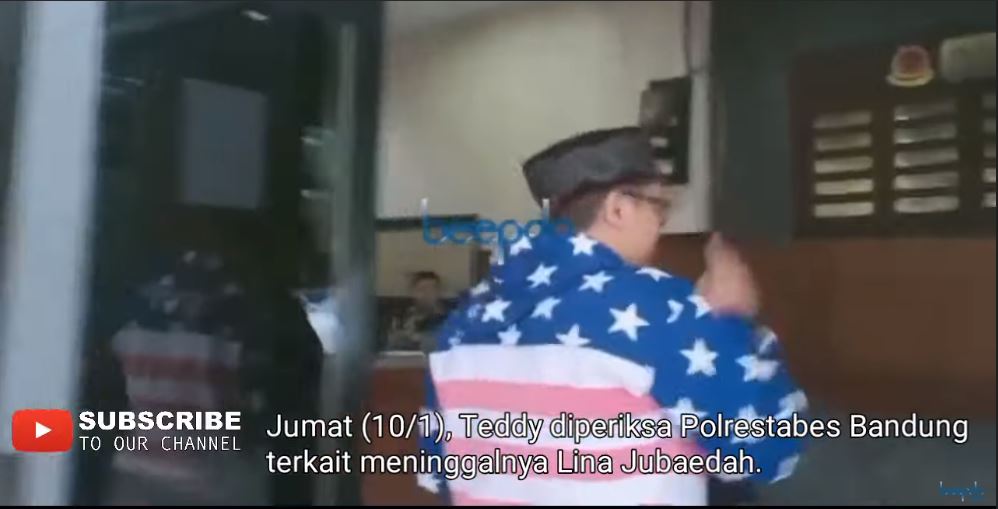 Teddy diperiksa polisi