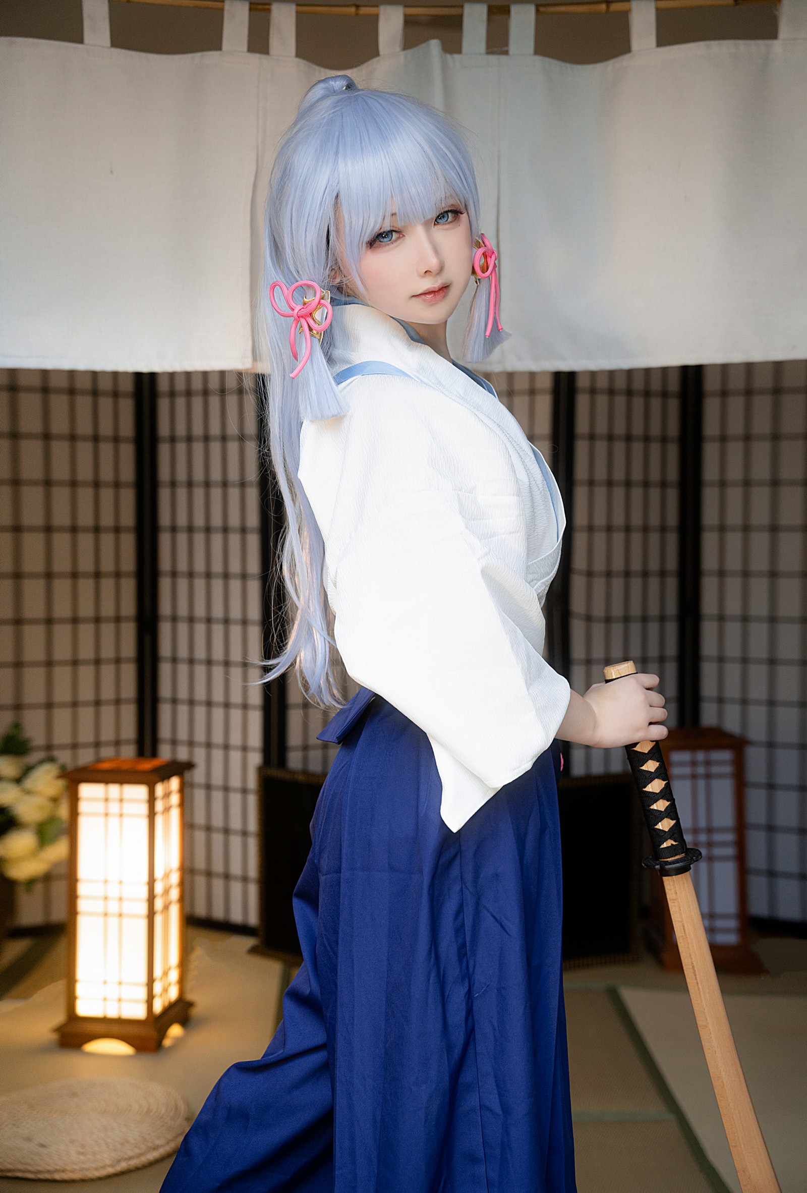 樱梨梨 凌华 剑道服 Cosplay 写真集｜高清角色摄影（31P｜135MB）插图