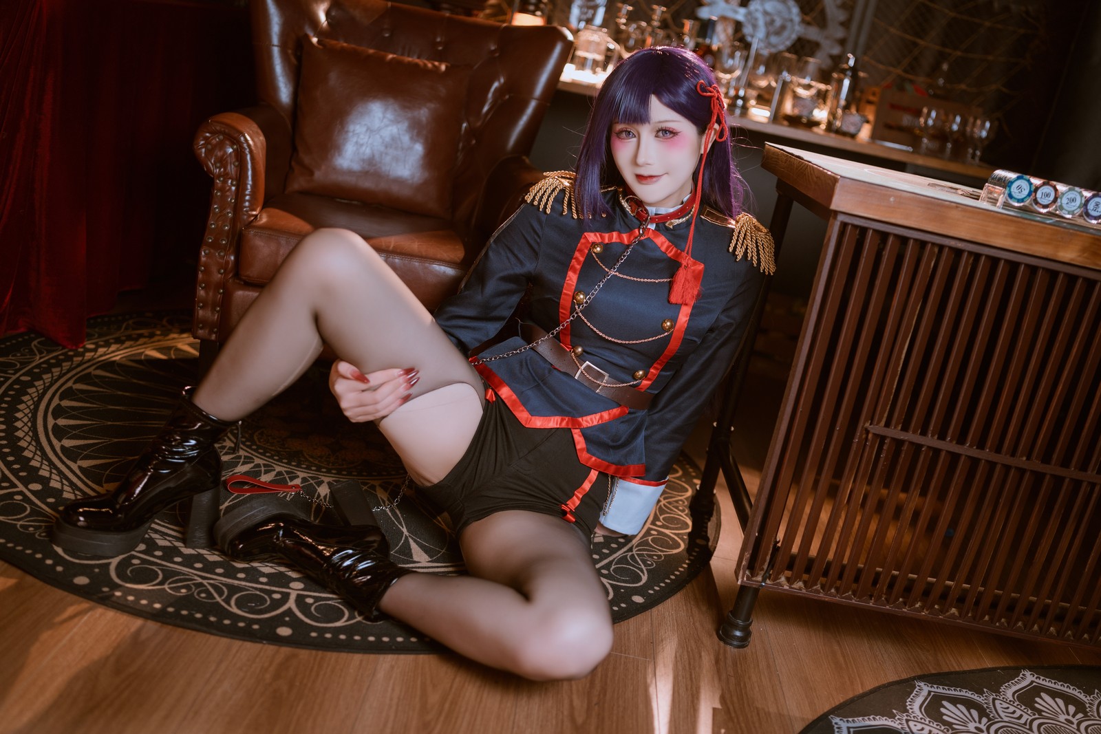 兔胖胖min – 魔都精兵的奴隶 山城恋 Cosplay 高清写真集（40P-575.4MB）插图5