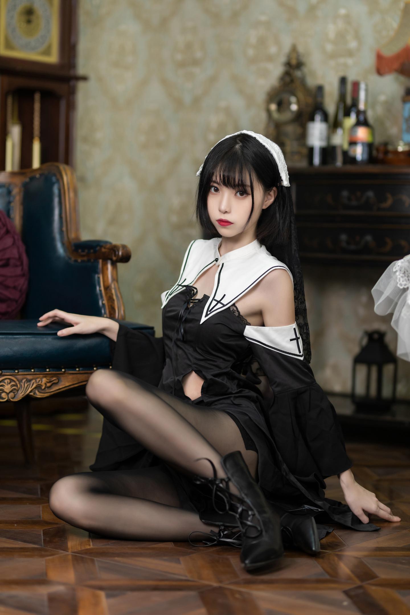 许岚LAN NO.016 暗黑修女 16