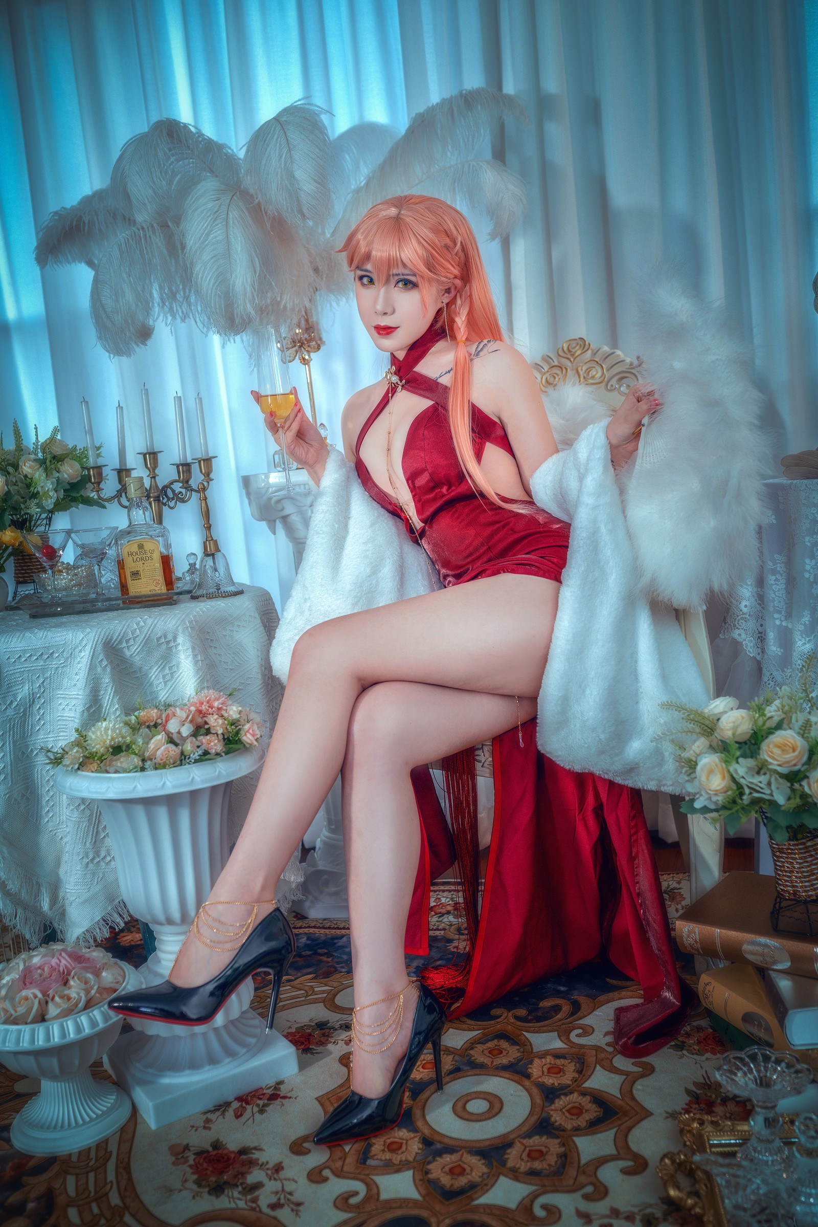 羊大真人 – Ots14 礼服 Cosplay 高清写真集（16P-203.9MB）优雅制服风插图5