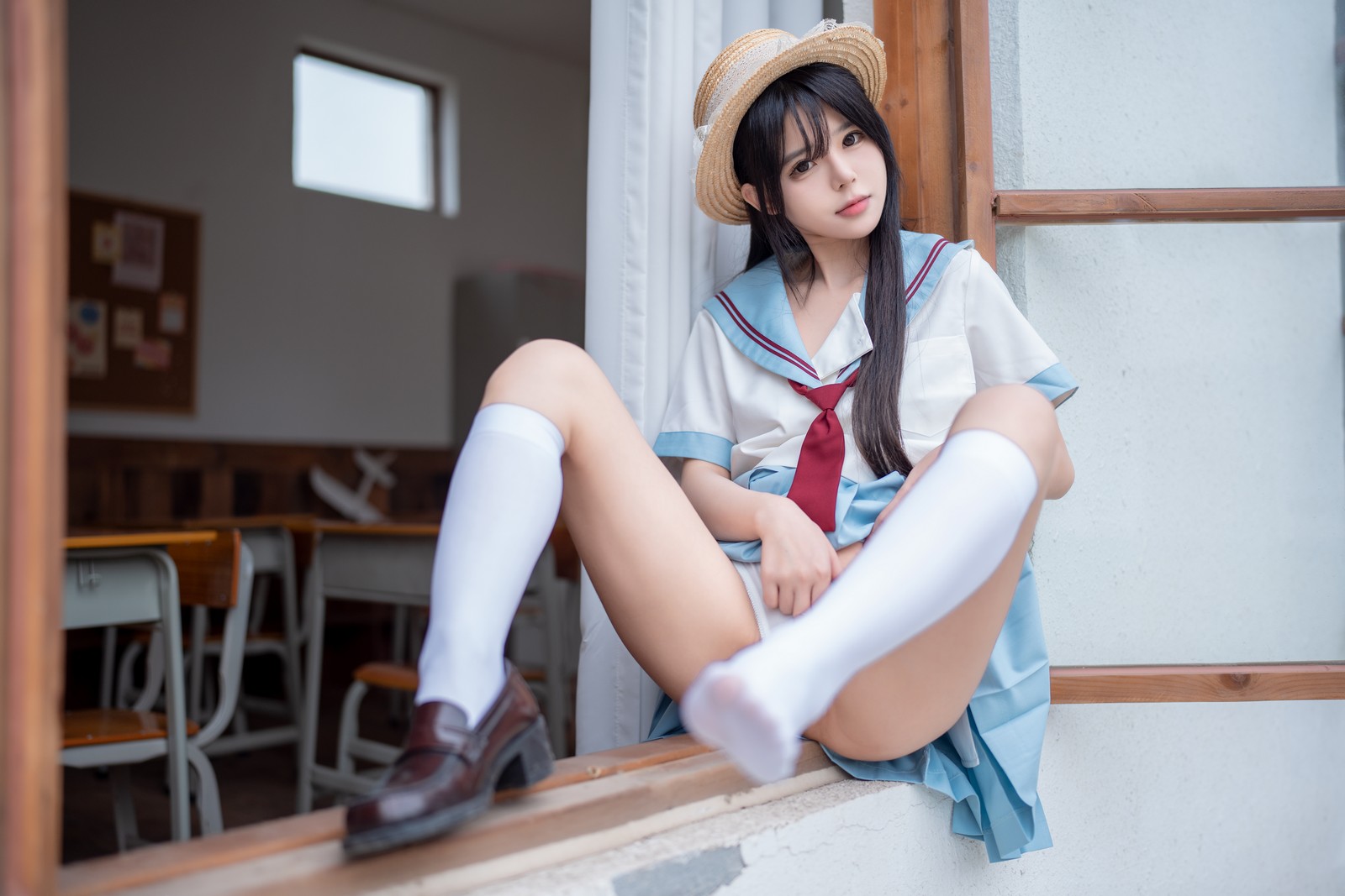 rua阮阮 雪糕 主题 写真合集｜夏日清凉少女写真（40P｜527MB）插图9