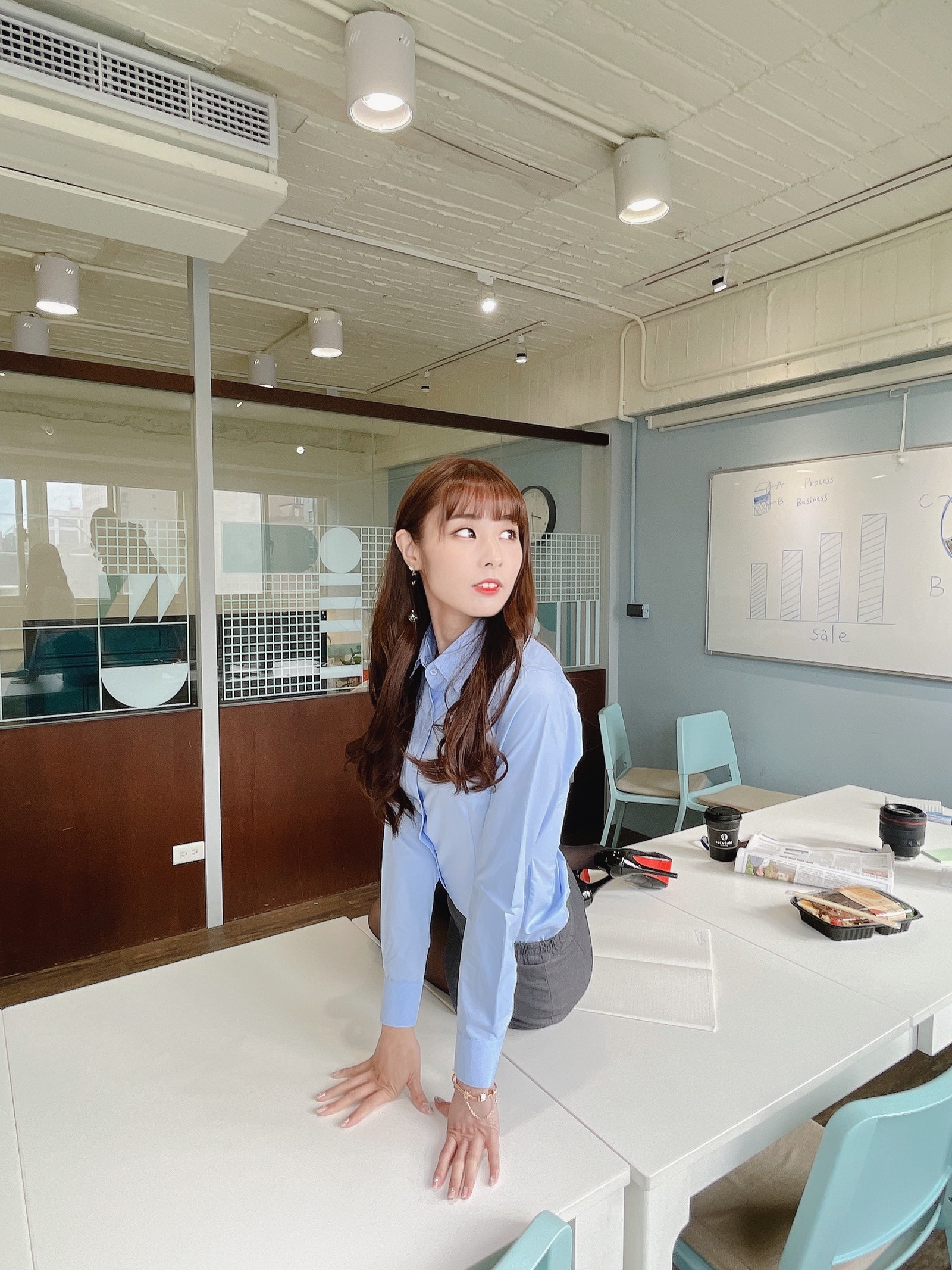 泥泥汝 OL 女郎 B 主题 写真＋视频合集｜高人气职业风作品（350P｜12V｜840MB）插图2