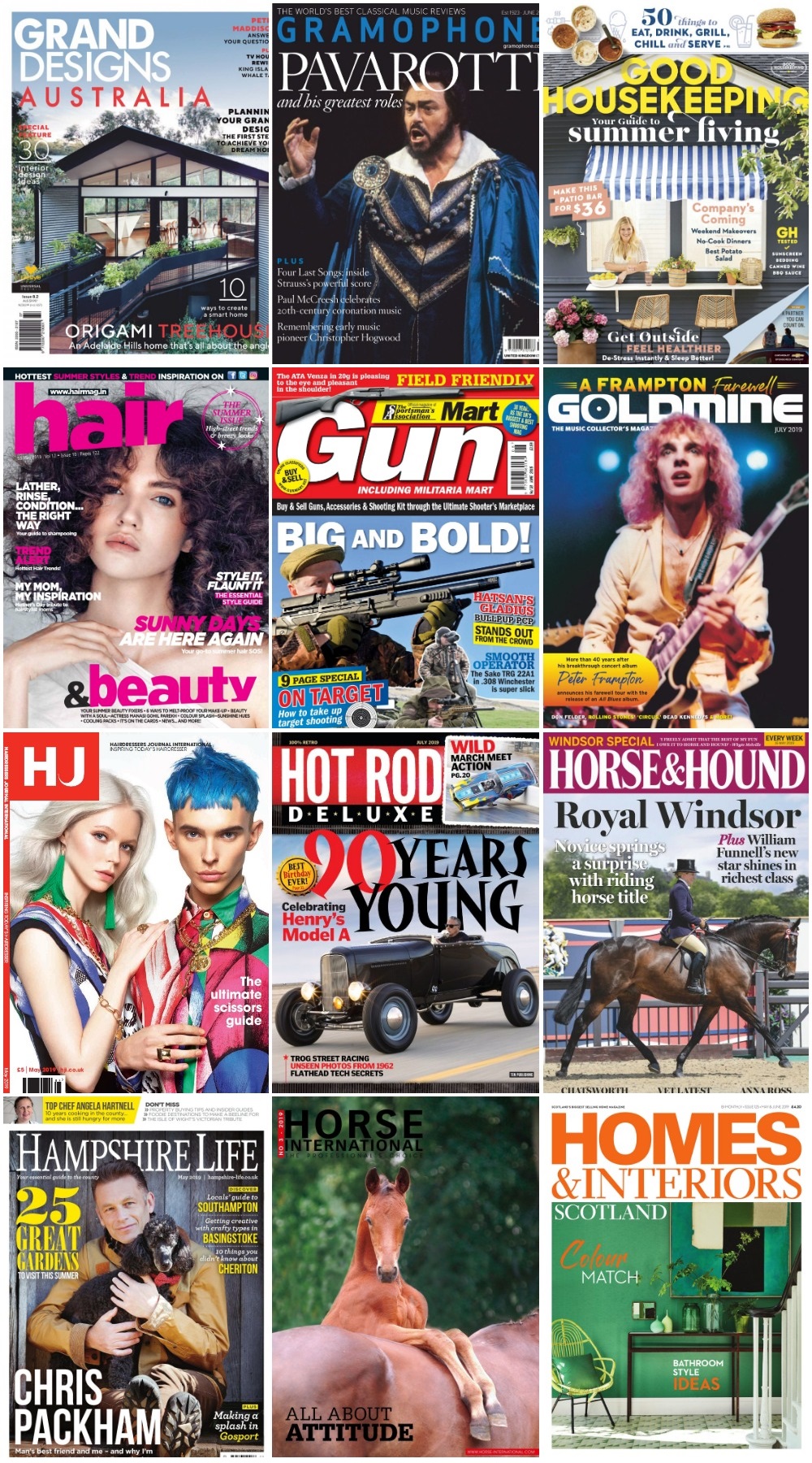 50 Assorted Magazines - May 30 2019