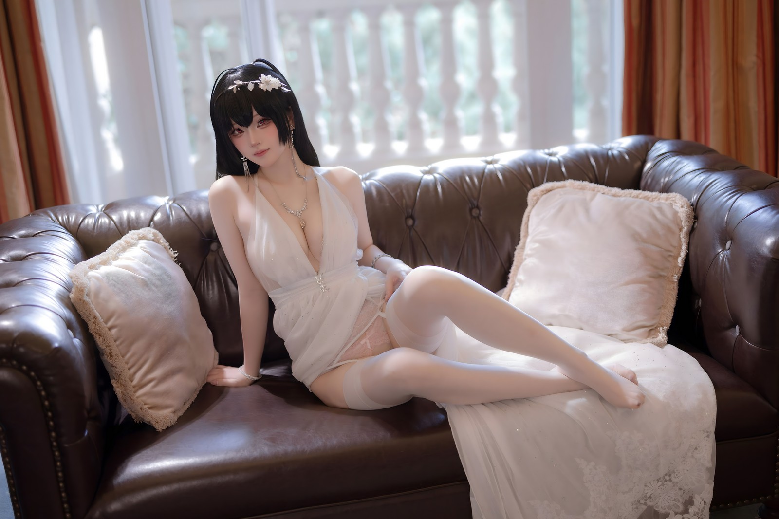 屿鱼 Yuyu 碧蓝航线 大凤 誓约 Cosplay 写真集（50P｜389MB）插图1