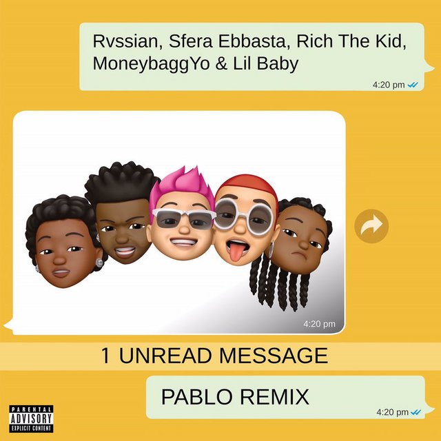 Rvssian, Sfera Ebbasta - Pablo (Remix) (Single, Rvssian Interscope P&D, 2018) 320 Scarica Gratis