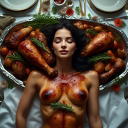 Garden wedding wom served Blackh 1 07