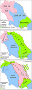 1 Para 3 Denga Valaquia y Moldavia 1772 320px-Partitions-of-Moldavia