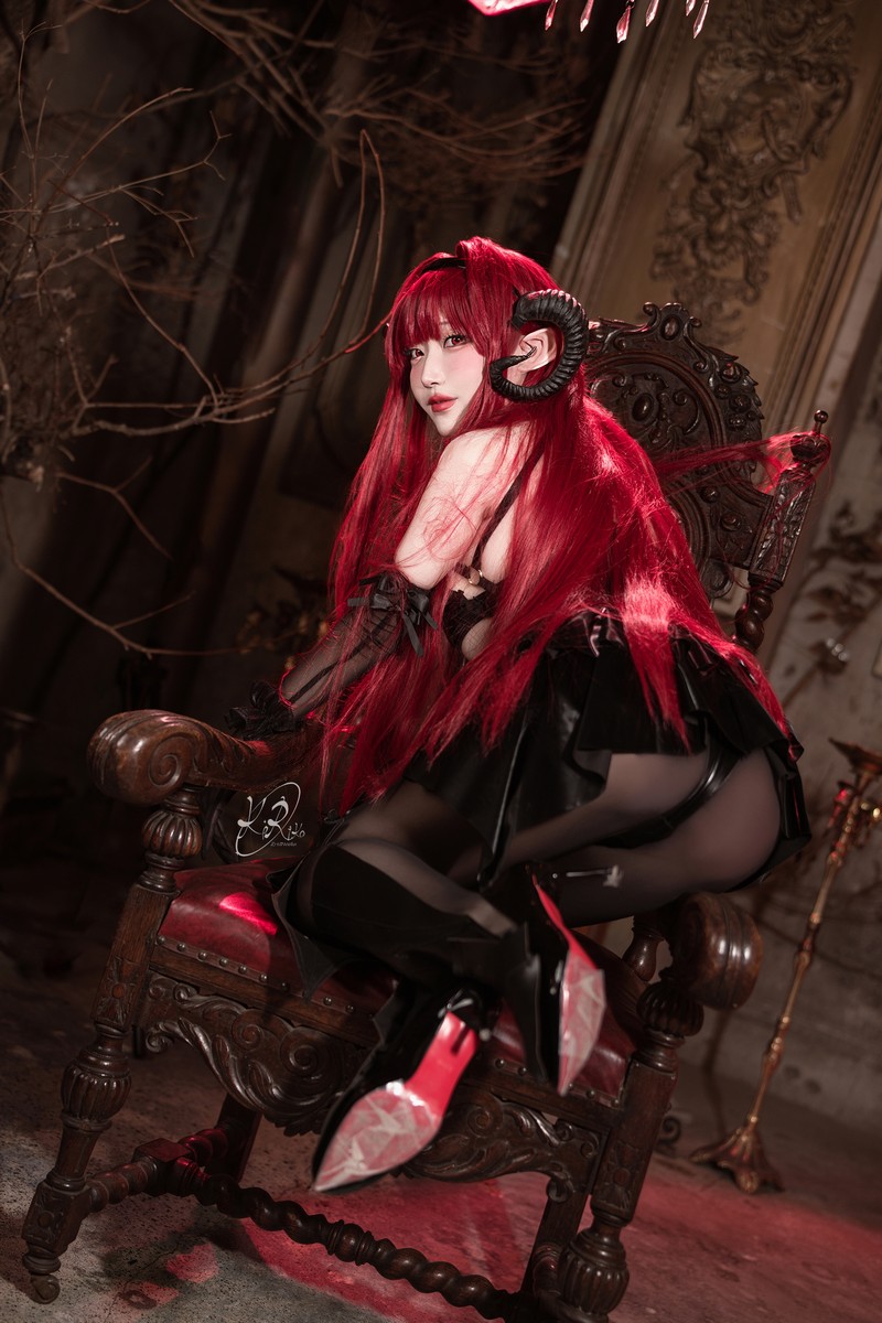 切切Celia 兴登堡 Hindenburg Cosplay Azur Lane 写真 38P插图7