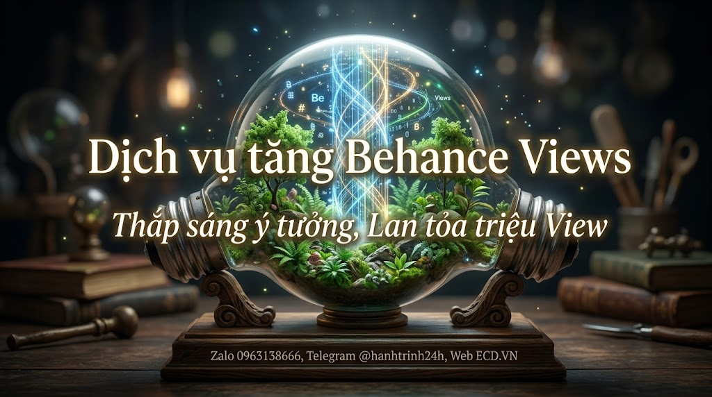 tăng behance views 2024 behance adobe