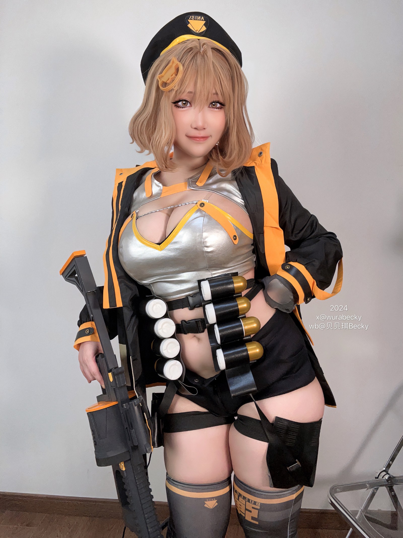 贝贝琪 Becky 阿妮斯 官方风 Cosplay 写真＋视频合集（40P｜4V｜327MB）插图4