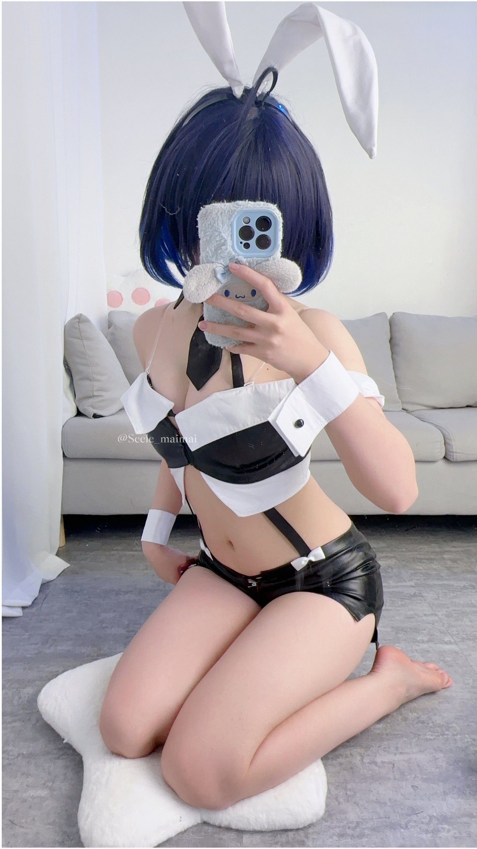 Seele麦麦兔女郎希儿 Cosplay 写真集｜崩坏3高质量高清图包（83P-147.3M）插图3