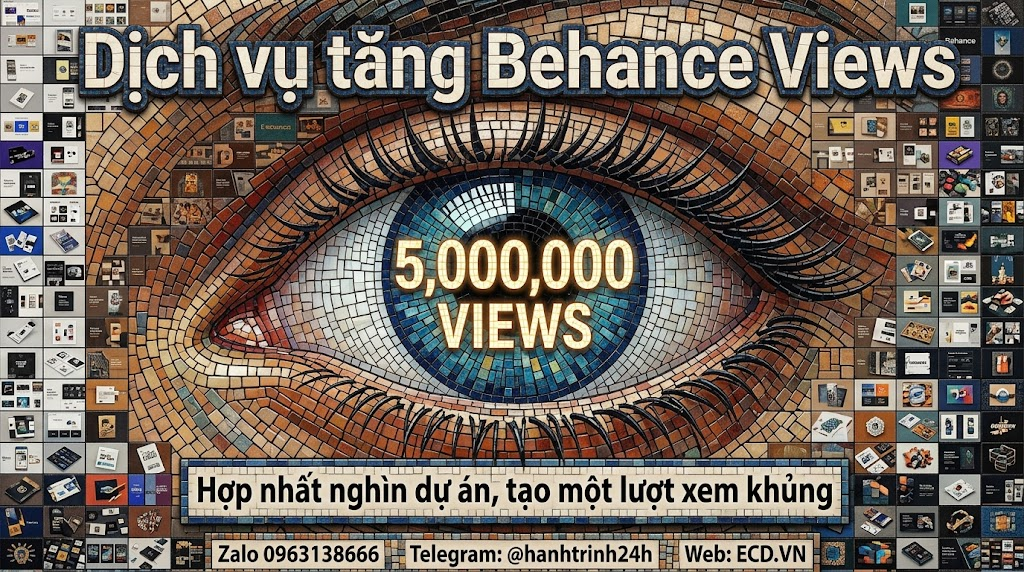 tăng behance views top behance pro
