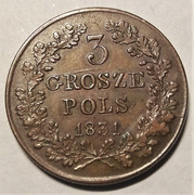 Levantamiento de Polonia: 3 Grosze, 1831 IMG-20191001-015116
