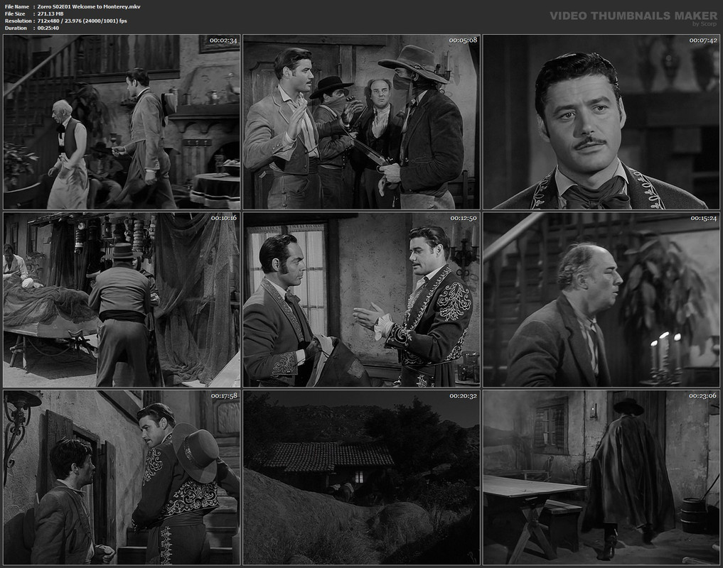 Zorro S02E01 Welcome to Monterey.mkv
