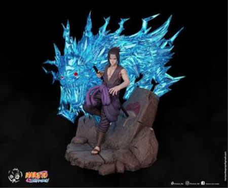 Sasuke Uchiha and chibi version pack – 3D Print Model Sasuke Uchiha and chibi version pack – 3D Print Model