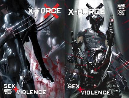 X-Force - Sex and Violence #1-3 (2010) Complete