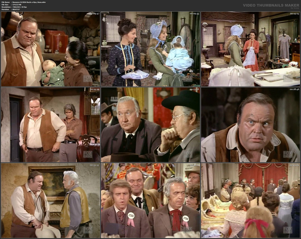 Bonanza S13E04 Rock-a-Bye, Hoss.mkv