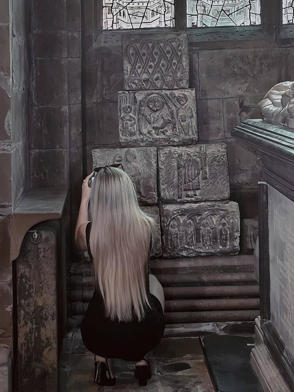 St Marys Acton and the Sandbach crosses (Basically a fiend for stone work at this point) a