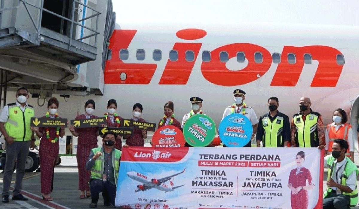 Konektivitas Papua Tengah Makin Lancar Dengan Rute Baru Lion Air Group Konektivitas Papua Tengah Makin Lancar Dengan Rute Baru Lion Air Group