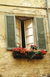 Interwar terraced houses Shutters