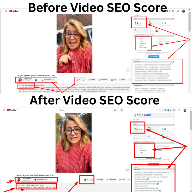 YouTube video optimization