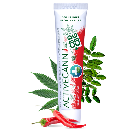 Activecann CBD + Cbg Efecto Calor Annabis · Crema 75 Ml.
