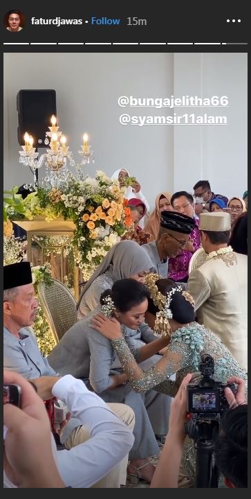 Syamsir Alam dan Bunga Jelitha sungkem porang tua