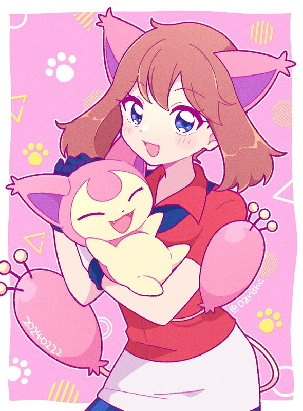 may-and-skitty-pokemon-and-2-more-drawn-
