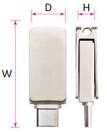 OTG隨身碟  |  O3-E曜影銀緻