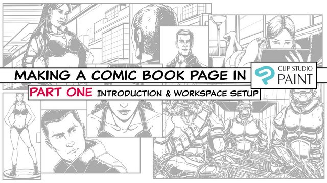 Create a Comic Book Using Existing Art in Clip Studio Paint