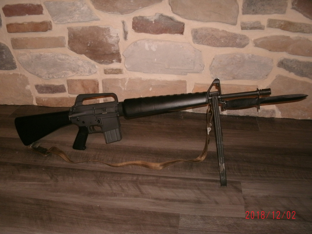 M16A1 Bipod Bayonet 2