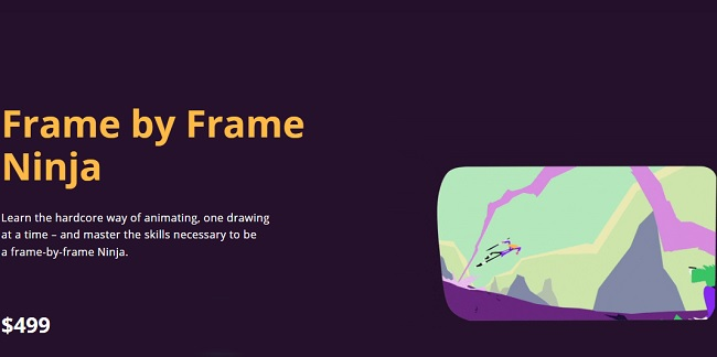 Motion Design School – Frame by Frame Ninja