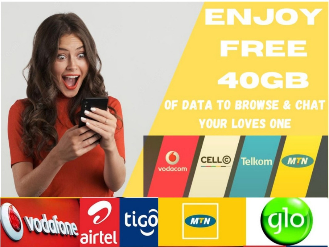 Get 40GB Free Data